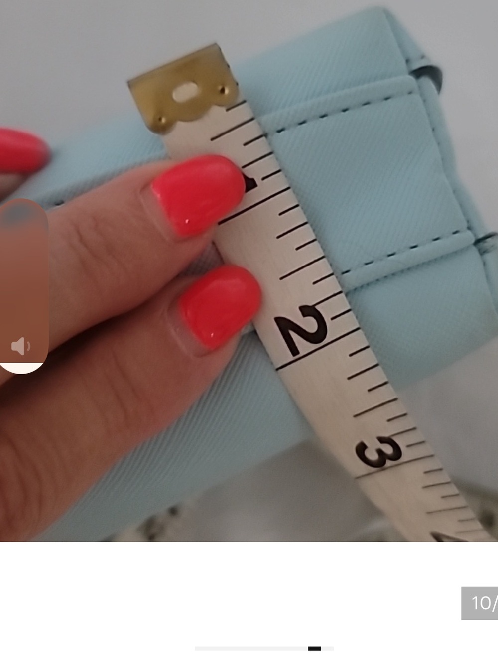 Kate Spade Morgan Dome Crossbody Bag - Light Blue - Picture 7 of 9